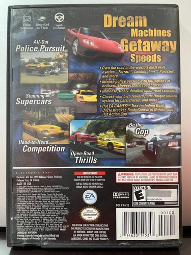 Need For Speed Hot Pursuit 2 (seminuevo) - Nintendo Gamecube (Usado)