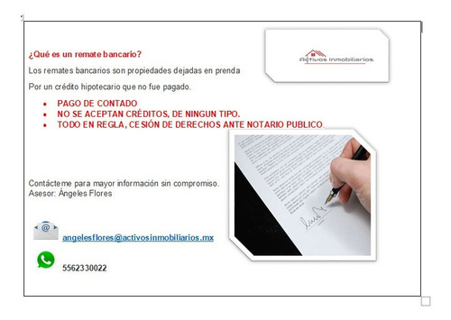 Imagen 4 de 4 de Af Remate Bancario En Campestre Coyoacan