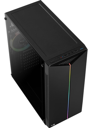 Gabinete Gamer Mid Tower Split Rgb Aerocool