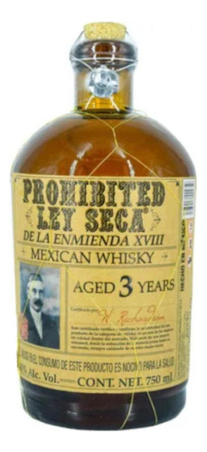 Paquete De 3 Whisky Ley Seca Malta 750 Ml