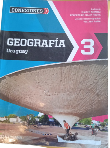 Geografía Uruguay 3  Santillana