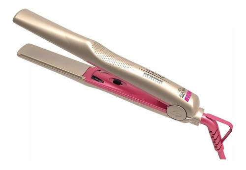 Chapinha de cabelo GA.MA Italy Lumina Duo Tourmaline APP2198 dourada e rosa 110V/220V