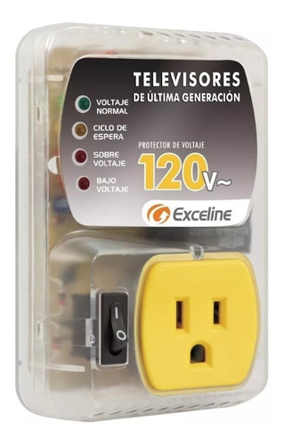 Protector Voltaje Alta Fidelidad Exceline Electronicos