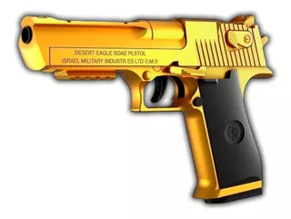 Pistola Hidrogel Desert Eagle Realista De Juguete