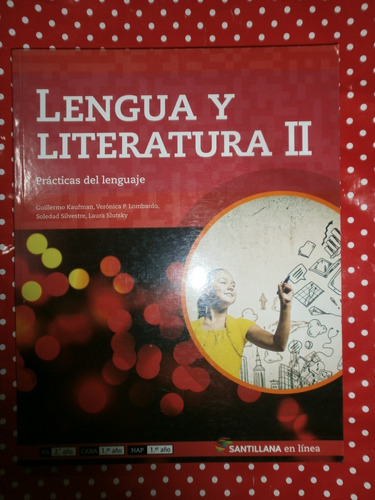 Lengua Y Literatura 2 Santillana En Línea Como Nuevo!