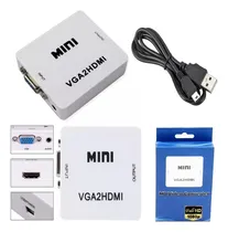 Comprar Conversor Adaptador Vga Para Hdmi Com Áudio - Vga X Hdmi