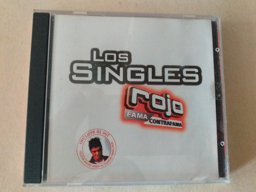 Cd Rojo Fama Contra Fama/  Los Singles