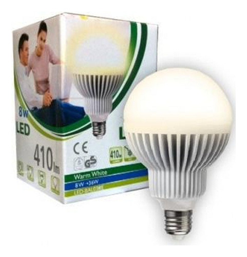 Lampara Led Tipo Bombita 8w 220v Calida Modelo Led-bal03we