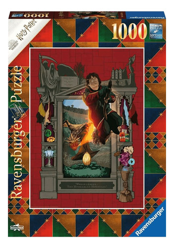 Rompecabezas Ravensburger Harry Potter El Cáliz De Fuego 1000 Piezas 14+