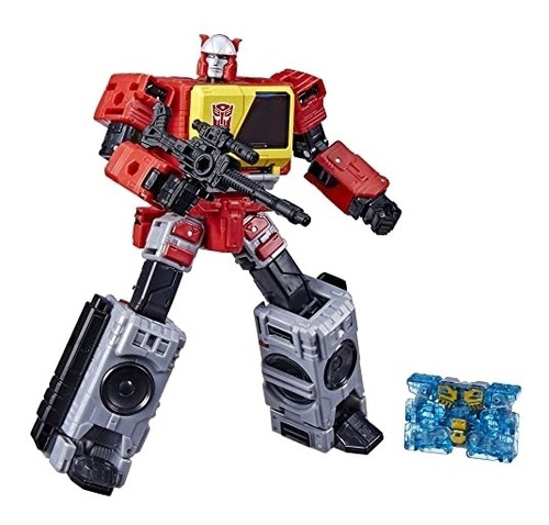 Muñeco Transformers Tra Gen Legacy Ev Voyager Blaster.