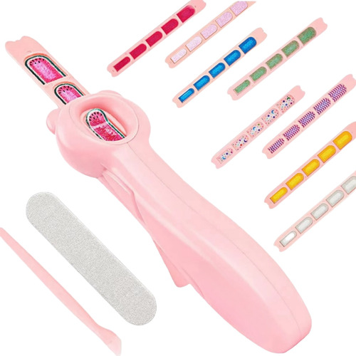 Set De Juguetes Adhesivos Para Máquinas De Uñas Diy