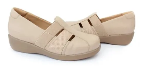 Sapato Ortop dico Feminino Couro Diab tico Doctor P 193016