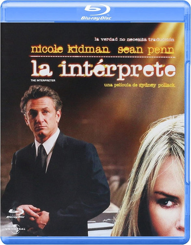 La Intérprete | Blu Ray Nicole Kidman Película Nueva