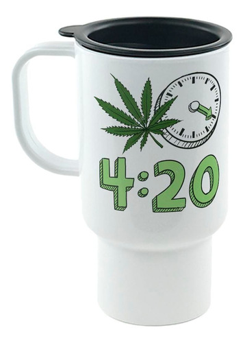 Jarro Termico Its 420 Reloj Cannabis Chala