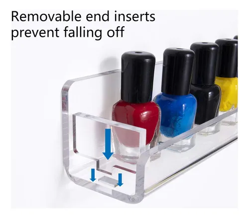 Repisas De Pared Niubee Acrilicas Para Esmaltes De Unas