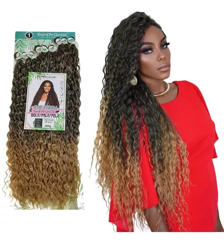 Cabelo Cacheado Orgânico Bio Fibra Lindona 300gr Cor Sp2/4/30