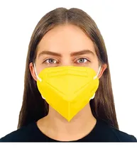 Comprar Cubrebocas M95i De 5 Capas Lutema Rosa Maximo Comfort 5 Pzas Color Amarillo