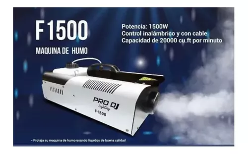CAMARA DE HUMO PRO DJ F1500