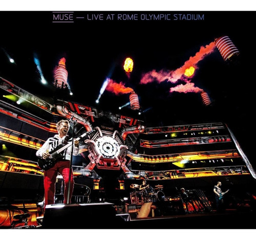 Muse Live At Rome Olympic Stadium Blu-ray+cd Imp.new Cerrado