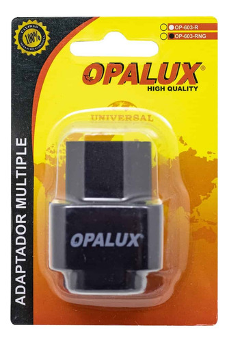 Adaptador Enchufe Con Toma Tierra Para Ups Op-603-rng Opalux