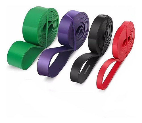 Bandas Elásticas De Resistencia Para Dominadas 4 Niveles