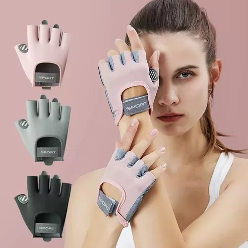 Guantes de silicona para Fitness, mancuernas para levantamiento de pesas,  entrenamiento, Crossfit, gimnasio, hombre y mujer - AliExpress