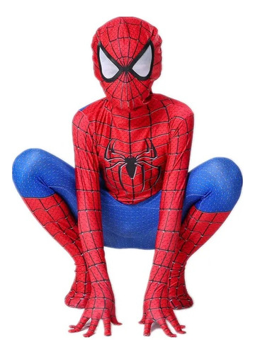 Disfraz Spiderman Niño Hombre Araña Ajustable Amazing 