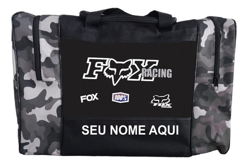 Bolsa Equipamentos Camuflado Fox Motocross