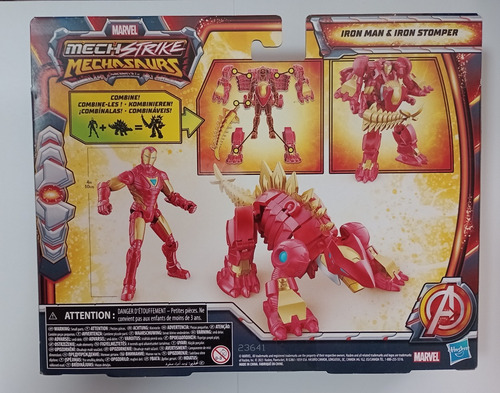 Ironman Marvel Figura Mechasaurios Mech Strike Iron Man Epic