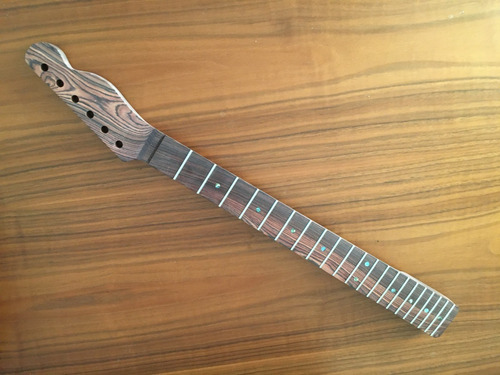 Imagem 7 de 7 de Braço Guitarra Modelo Tele Em Jacarandá Violeta