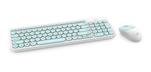 Fd Sem Fio Ik6630 Teclado & Mouse Combo 2.4 Ghz Bonito