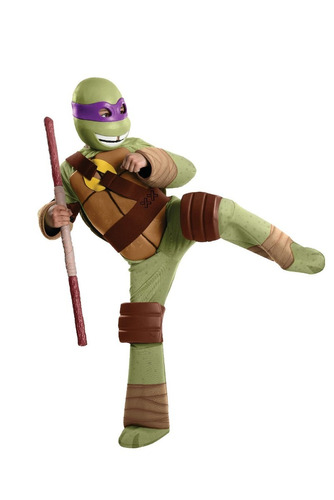 Disfraz Tortuga Ninja Donatello Talla 8-10 Años Entrega Inme