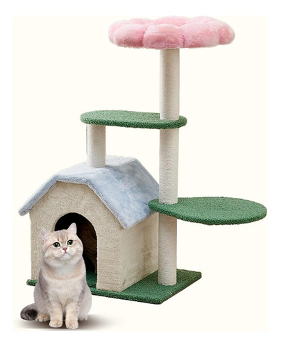 Para Trepador Para Gatos, Poste Rascador, Torre Vertical De