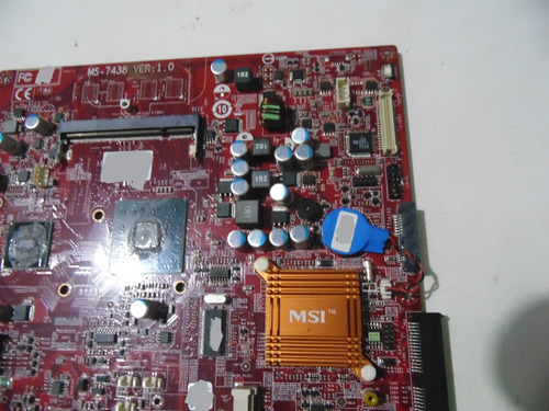 Placa-mãe Para Pc All In One Msi Ms-6638 Ms-7438 Ddr2 (Usado)
