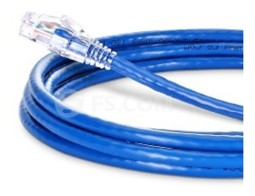 Belden Patch Cord Cat 6a, 28 Awg, 10 Ft, Azul, Cad1106010