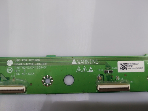 Tarjeta Buffers Xrrbt Izquierda Y Derecha Plasma Lg 42pc3dvh (Usado)