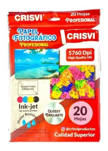 Papel Fotográfico Profesional Ink-jet High Quality 230gr/m2