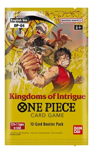 Sobre One Piece Tcg: Kingdoms Of Intrigue - Booster Pack