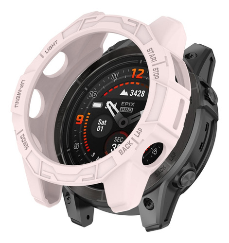 ' Funda De Reloj Tpu Para Garmin Epix Pro 47 Mm/fenix 7/7