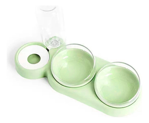 Botella De Agua Automática, Platos De Comida Para Gatos, Cue