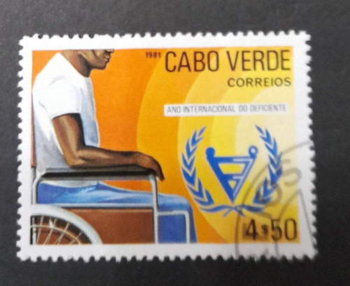 Sello Postal - Cabo Verde - Dia Internacional Del Niño Con D