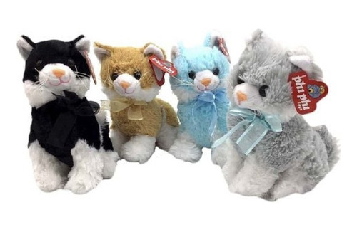 Peluches Gato Varios Modelos- Giro Didáctico