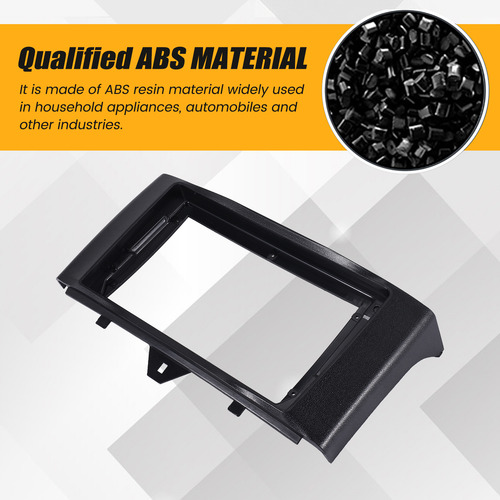 Fascia De Radio De Coche 2 Din Para Smart Fortwo 2011-2015 D