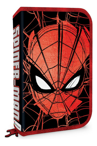 Cartuchera Escolar Spiderman Marvel Desplegable 1 Piso 