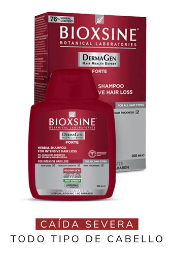 Shampoo Bioxsine Forte Botella 300ml 