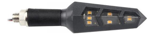 2 Motocicleta Bicicleta Led Ámbar Señal Intermitente Luz