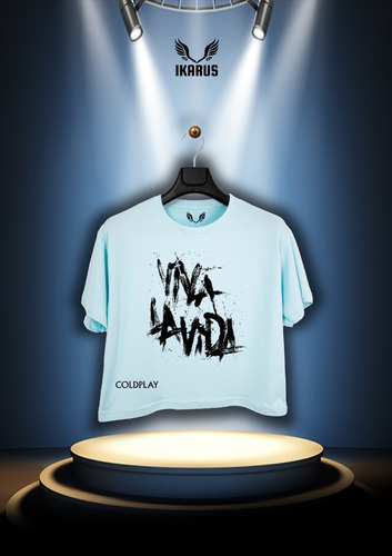 Camiseta Mujer Coldplay (viva La Vida)