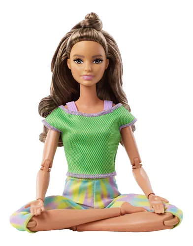Boneca Articulada - Barbie Dia de Spa - Medita Comigo Dia e Noite - Loira -  Mattel
