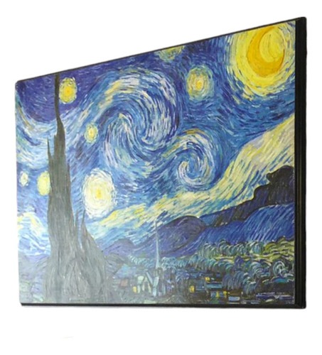 Póster 4k De La Noche Estrellada Van Gogh | 86cmx56cm Nuevo