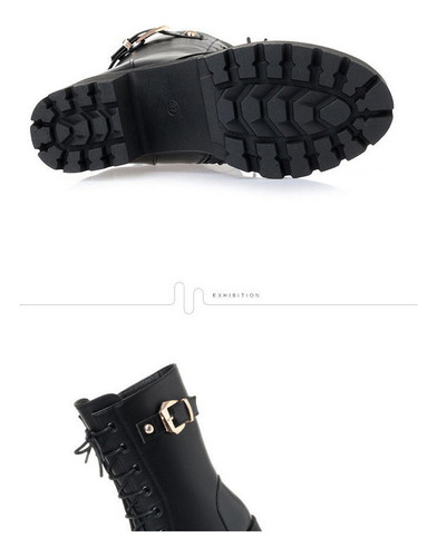 / Botines Botas Urbanas Mujer Dama Plataforma Chunky,calie
